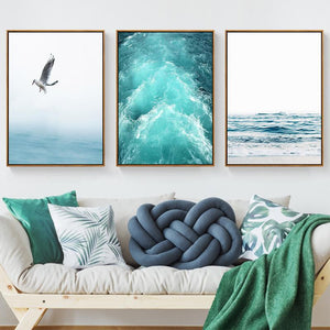 Coastal Waves Canvas Collection