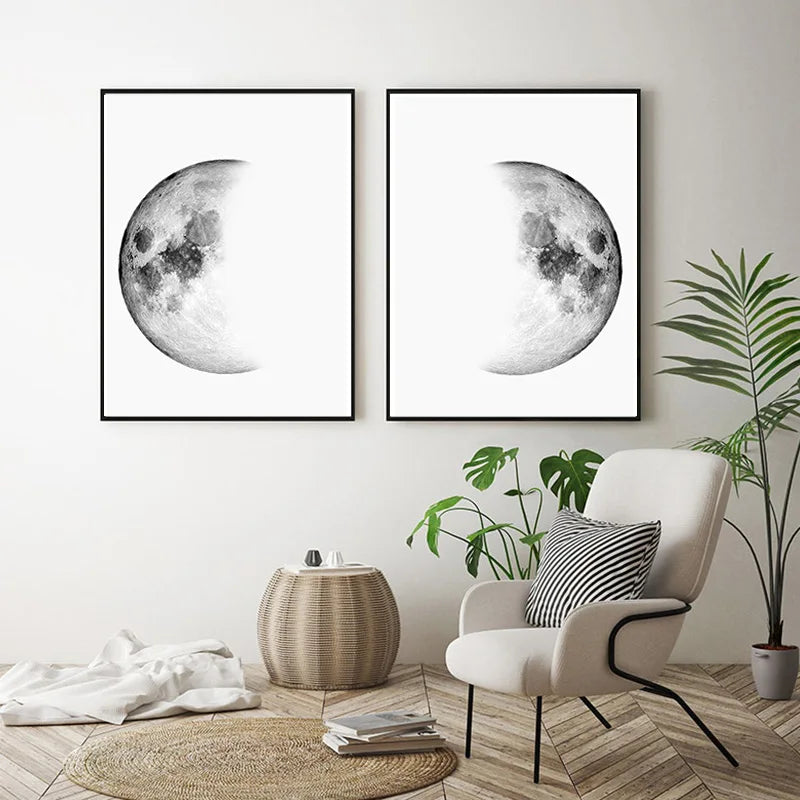 Moon Phase Art