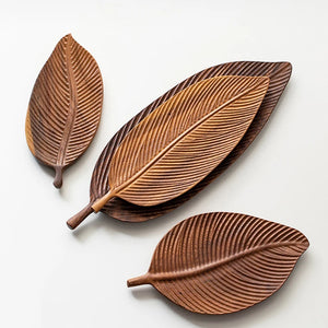 Walnut Leaf Plate