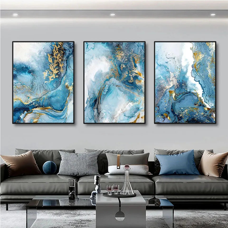 Blue Marble Canvas