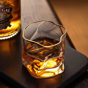 Textured Whiskey Glasses