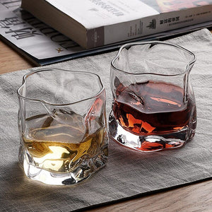 Textured Whiskey Glasses