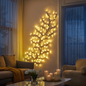 Willow Vine Twinkle Lights Review: Embrace Nature's Delicate Glow - BRECK + FOX