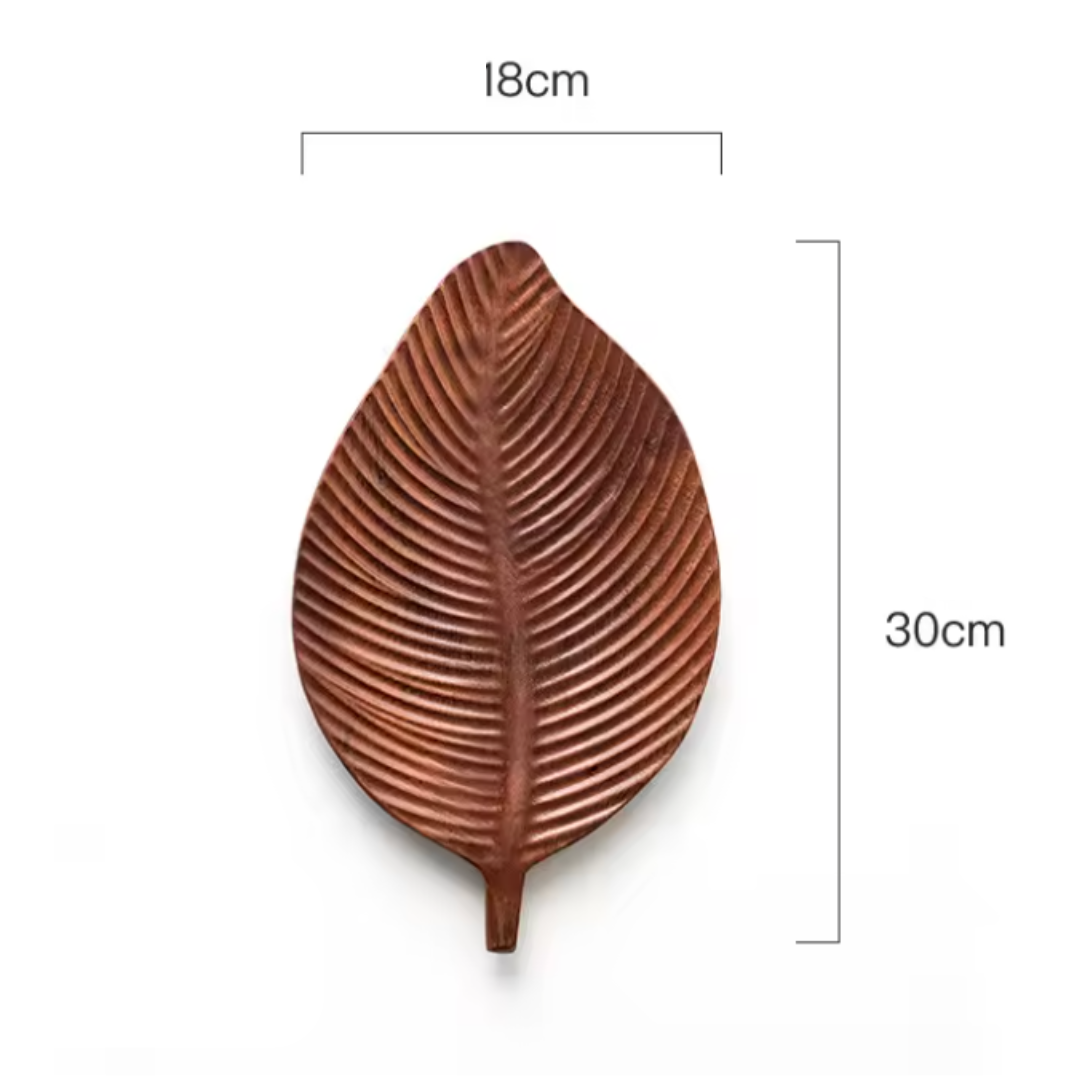 Walnut Leaf Plate