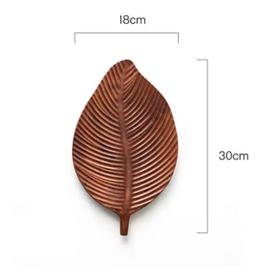 Walnut Leaf Plate