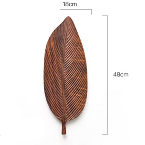 Walnut Leaf Plate