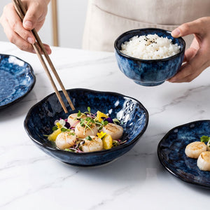 Blue Nebula 10-Piece Dinner Set – BRECK + FOX
