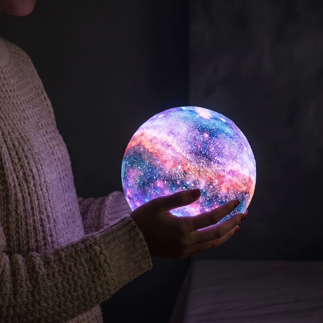 Galaxy Moon Lamp by Breck and Fox – BRECK + FOX