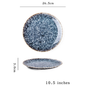 Water Ripple Plate 6-Piece Set