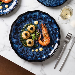 Blue Nebula 10-Piece Dinner Set – BRECK + FOX