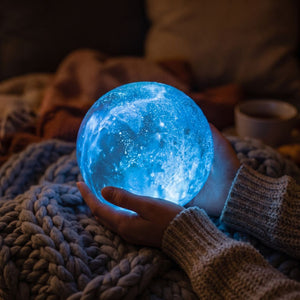 Galaxy Moon Lamp by Breck and Fox – BRECK + FOX