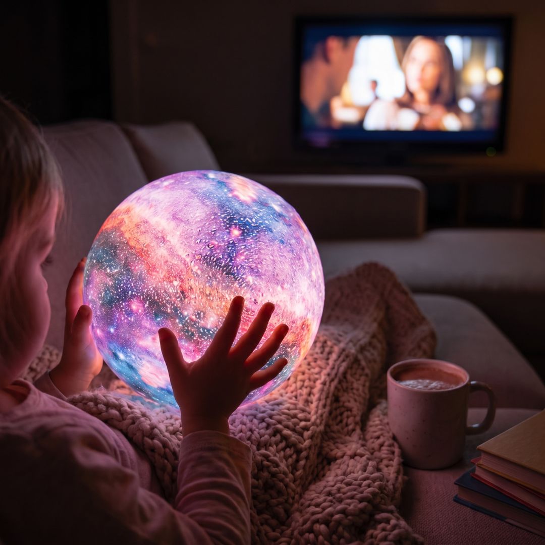 Galaxy Moon Lamp by Breck and Fox – BRECK + FOX