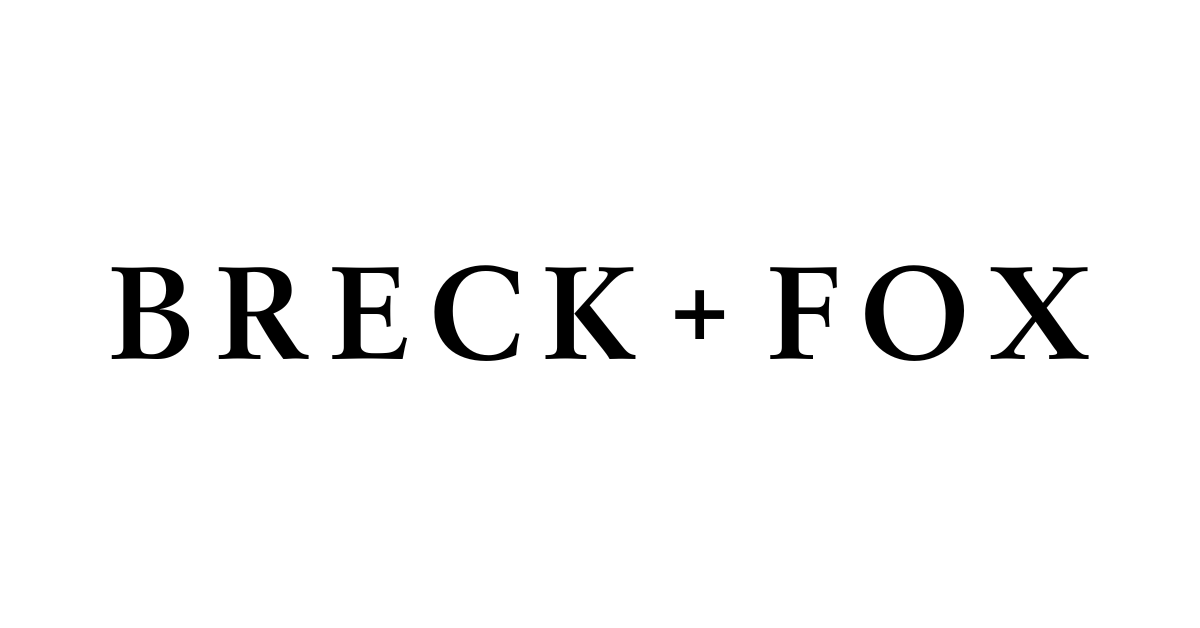 The picture breckandfox.com shows when its homepage is shared