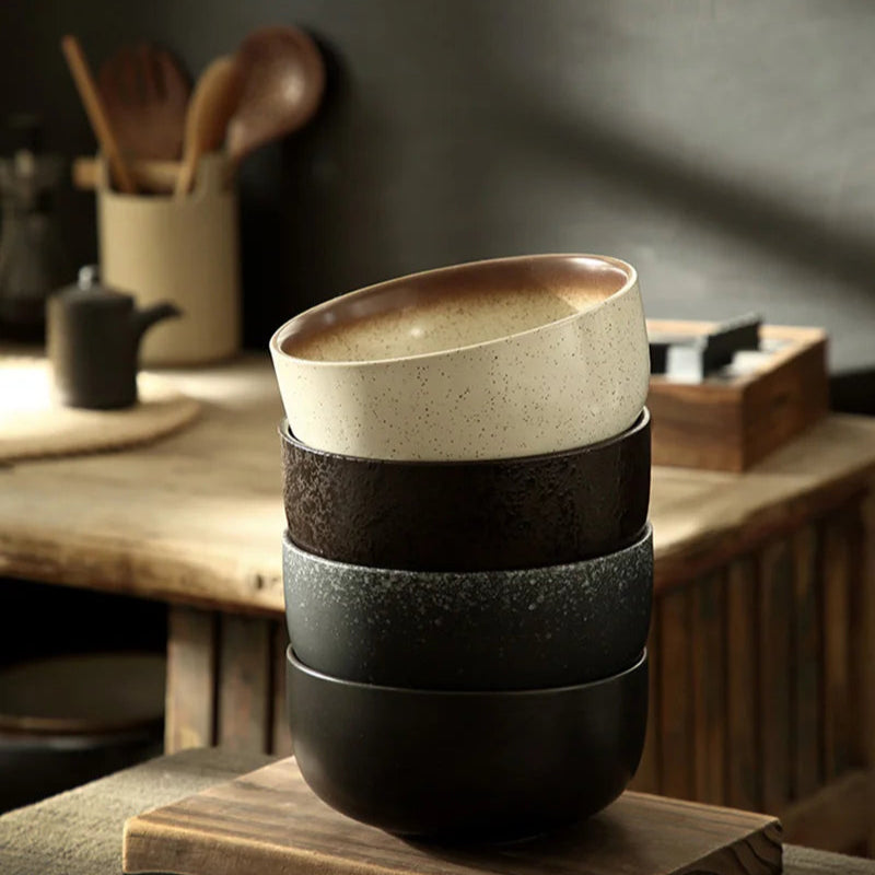 Modern Artisan Soup 4-Piece Bowl Set