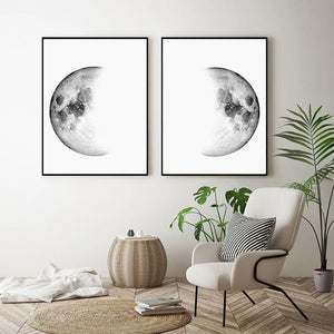 Moon Phase Canvas