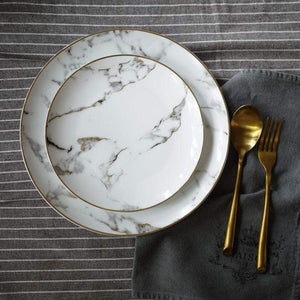 Marble Plate 2-Piece Set