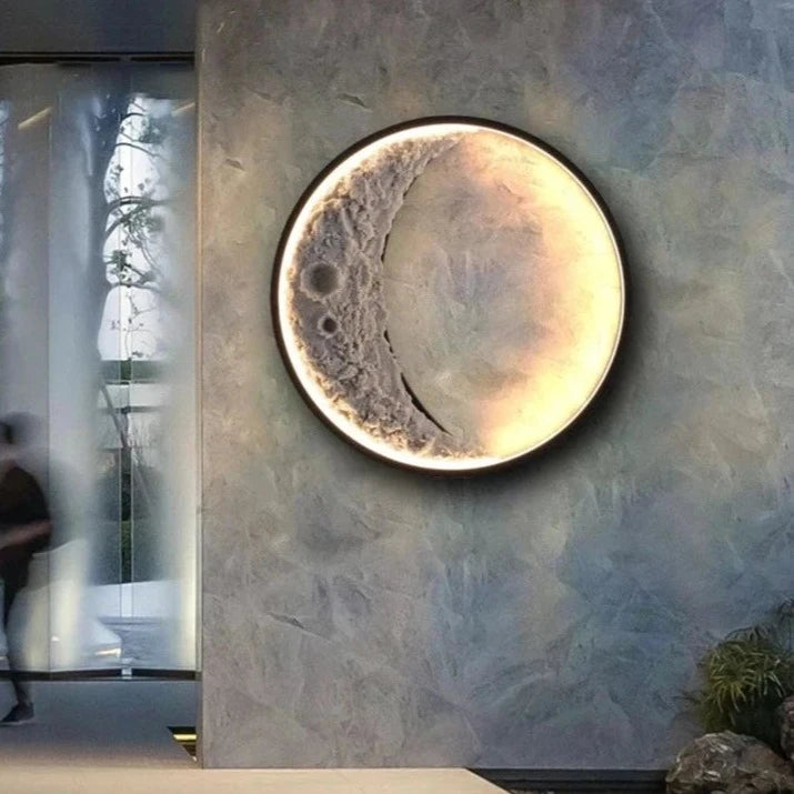 Crescent Moon Wall Light