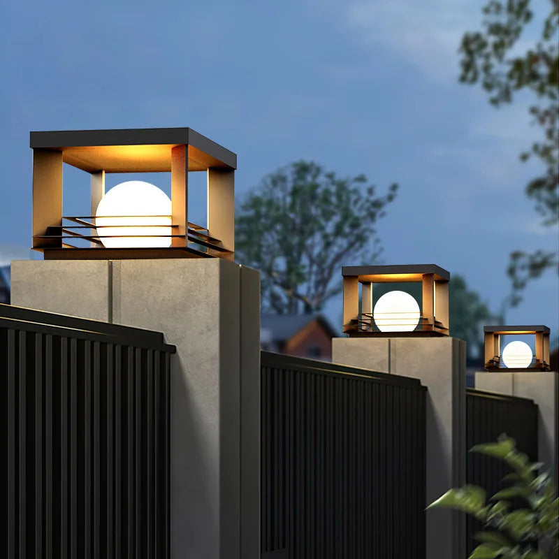 Solar Pillar Lamp