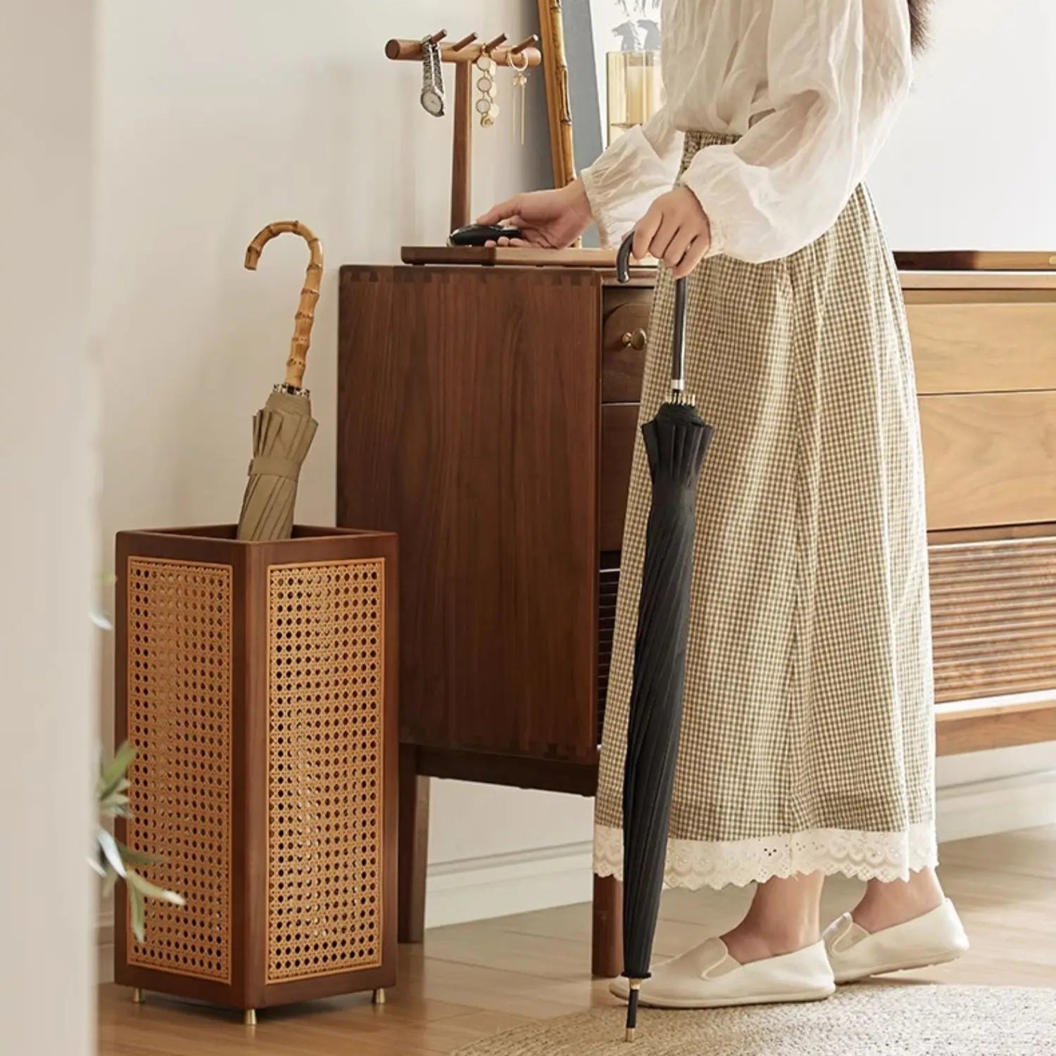 Modern Boho Umbrella Stand
