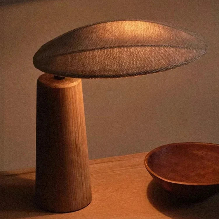 Wabi Sabi Linen Table Lamp