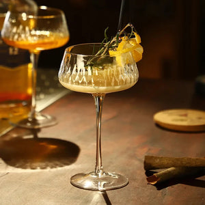Elegant 2-Piece Cocktail Coupe Set