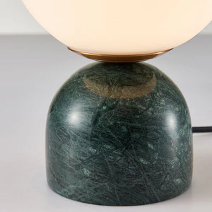 Arctic Stone Orb Lamp