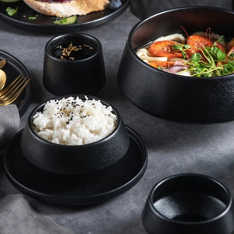 Minimalist 9-Piece Stoneware Set
