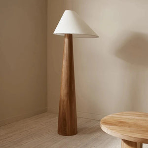 Wood Triad Table Lamp