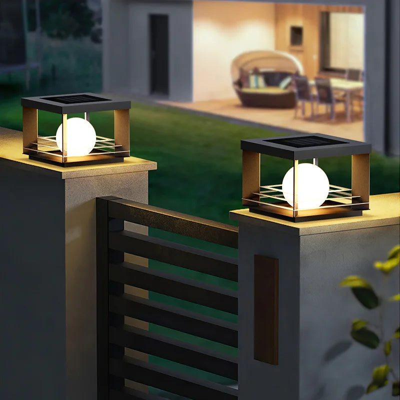 Solar Pillar Lamp