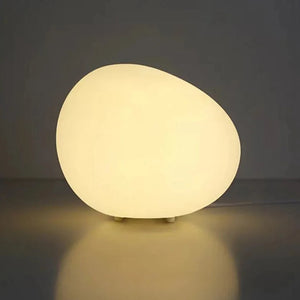 Cobblestone White Lamp