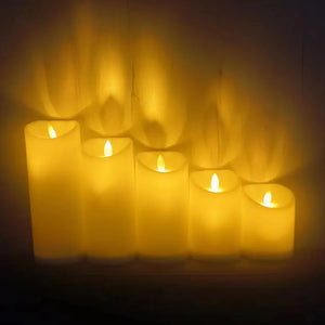 Flameless Melted Candles