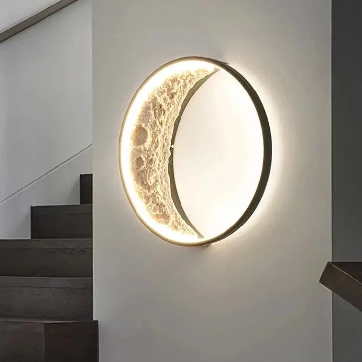 Crescent Moon Wall Light