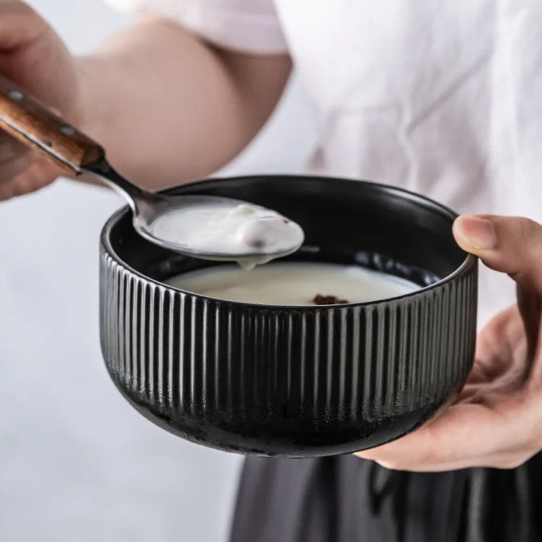 Ribbed 25-Piece Dinnerware Set