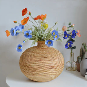 Rattan Vase