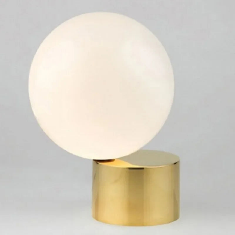 Tilted Globe Light