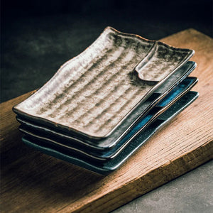 Artisan Ceramic Sushi Plates