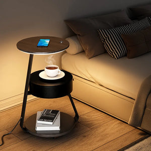 LED Wireless Charging Table