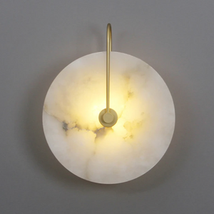 Marble Disk Wall Light