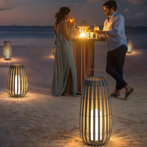 Garden Rattan Light