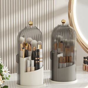 Rotating Acrylic Cosmetics Organizer