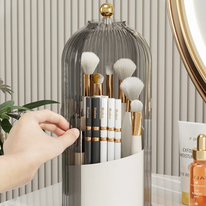 Rotating Acrylic Cosmetics Organizer