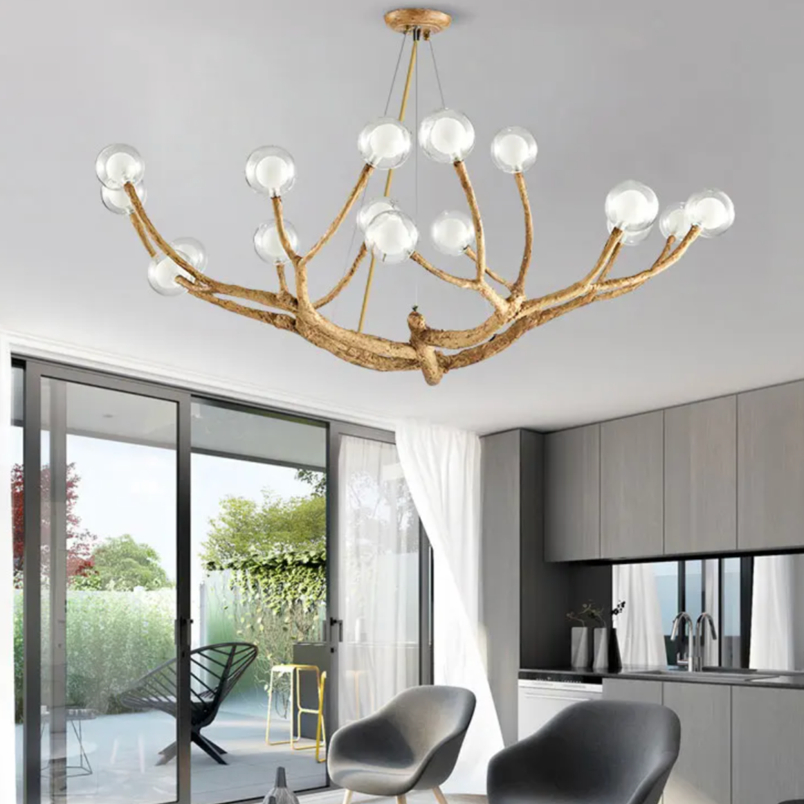 Tree Branch Chandelier