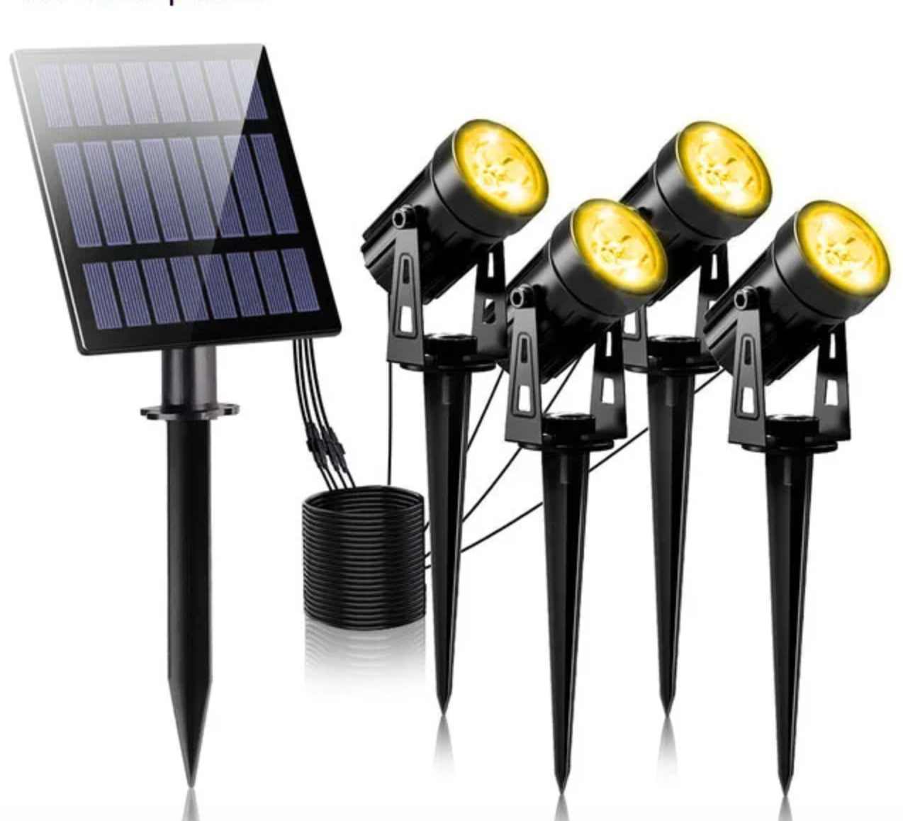 Fox Led Solar Light Solar Spotlights 5-Piece Set – BRECK + FOX