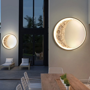 Crescent Moon Wall Light