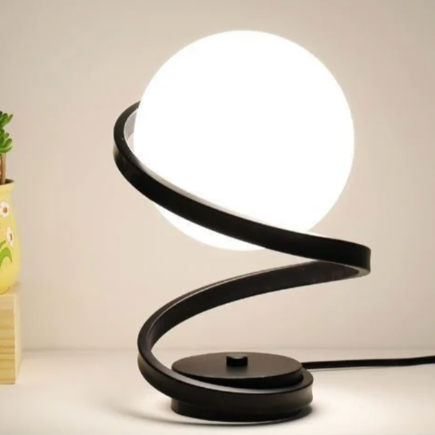 Spiral Globe Lamp