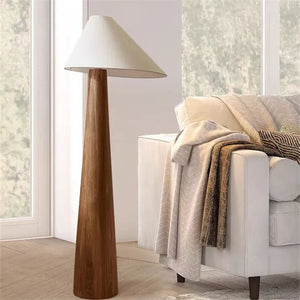 Wood Triad Table Lamp