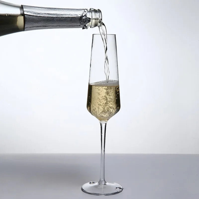 Unbreakable Acrylic Champagne Flute 4-Piece Set