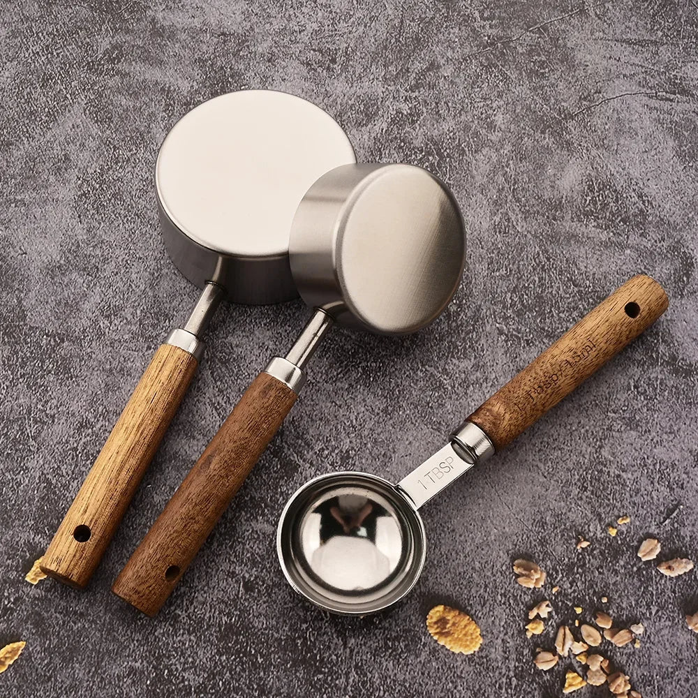 Rustic Measuring 8-Piece Spoon Set