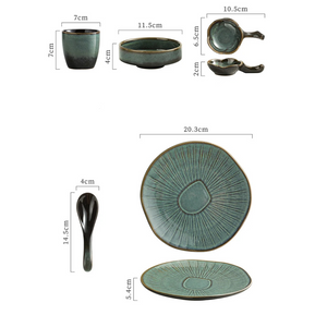 Ikari 3-Piece Dinnerware Set