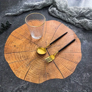 Tree Ring 4-Piece Dining Placemat